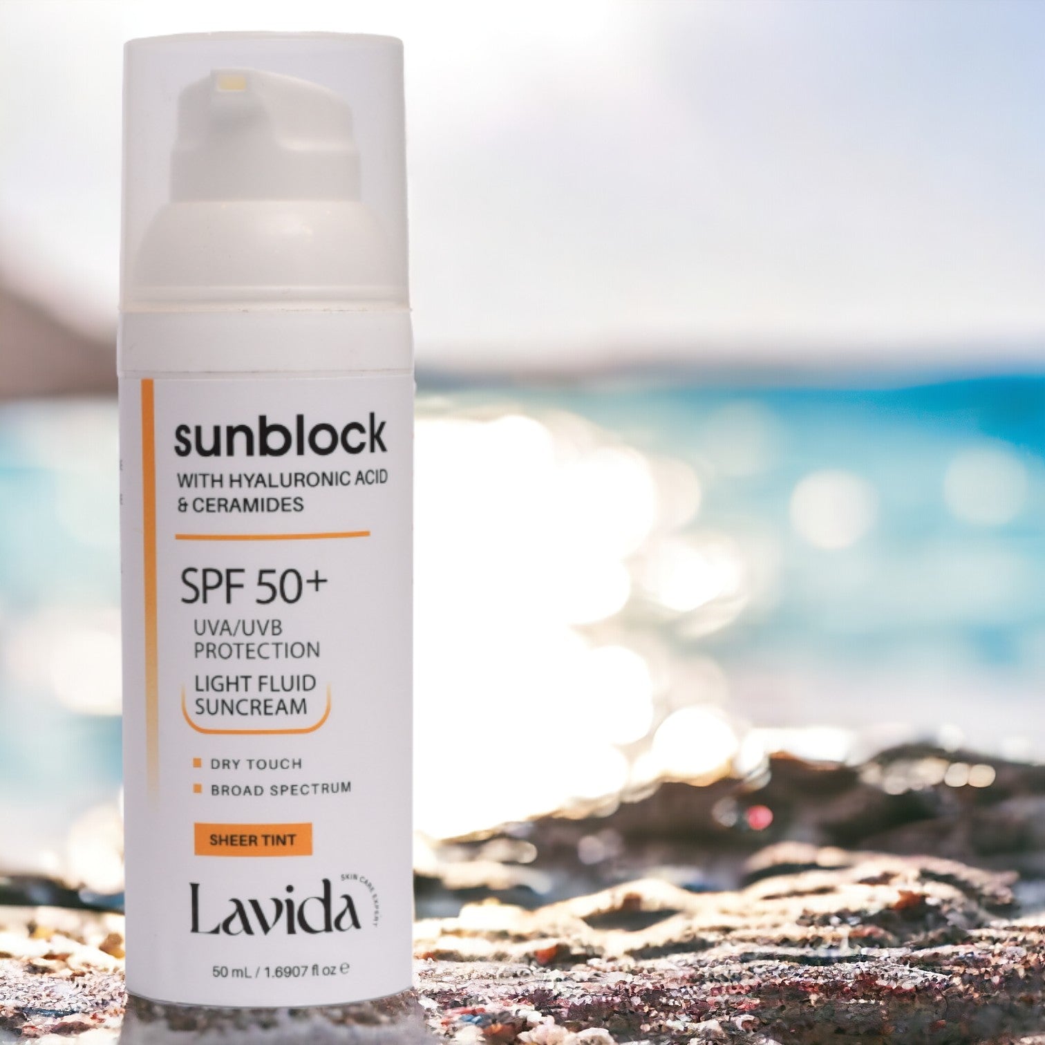 Lavida Sunblock SPF 50+ - SHEER TINTED